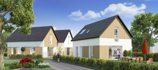 Maisons neuves - Résidence de la Grange - YERVILLE 1