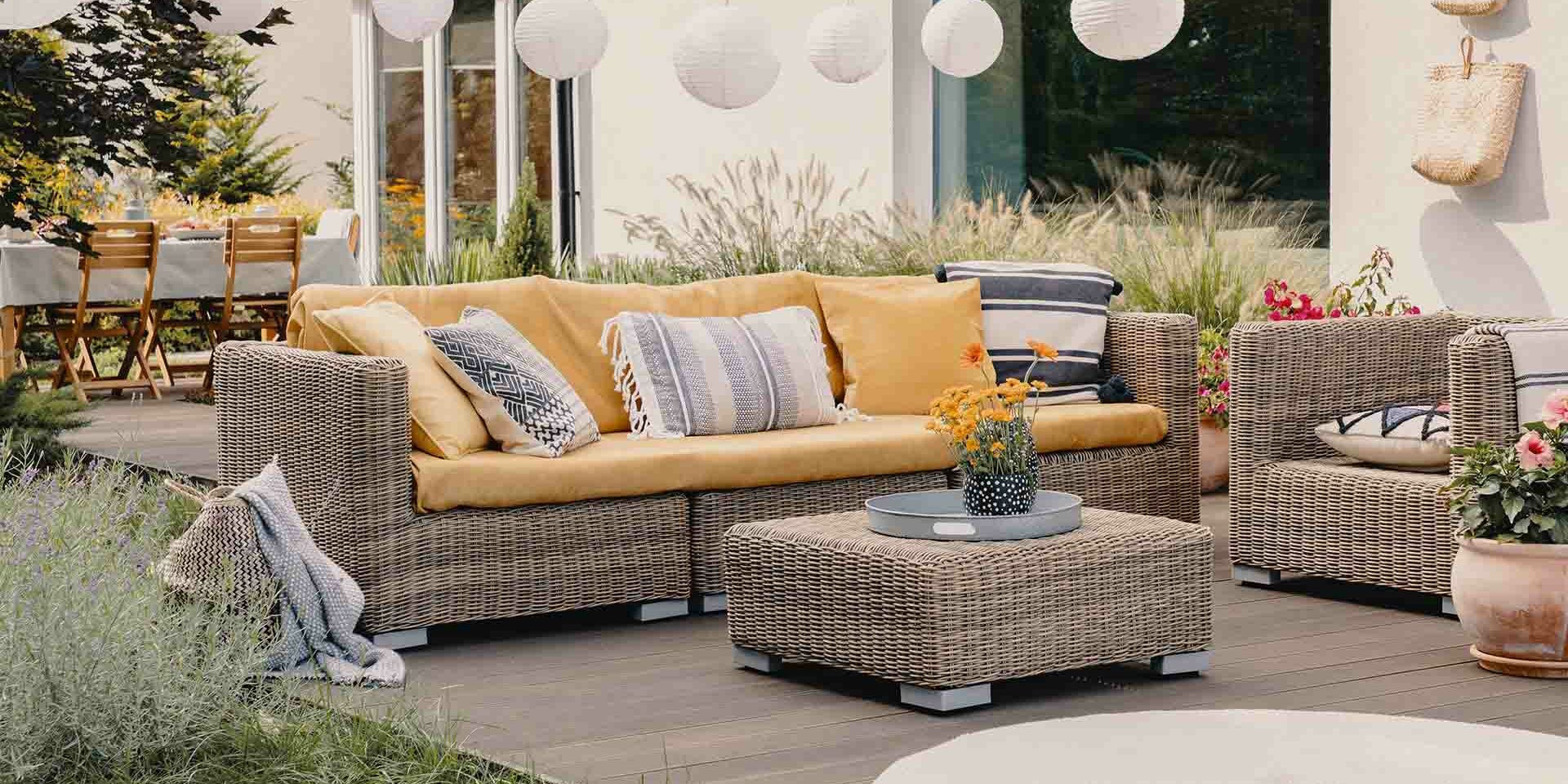 Photo d'un extérieur aménagé