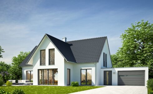 Photo d'une maison neuve qui requiert une DAACT